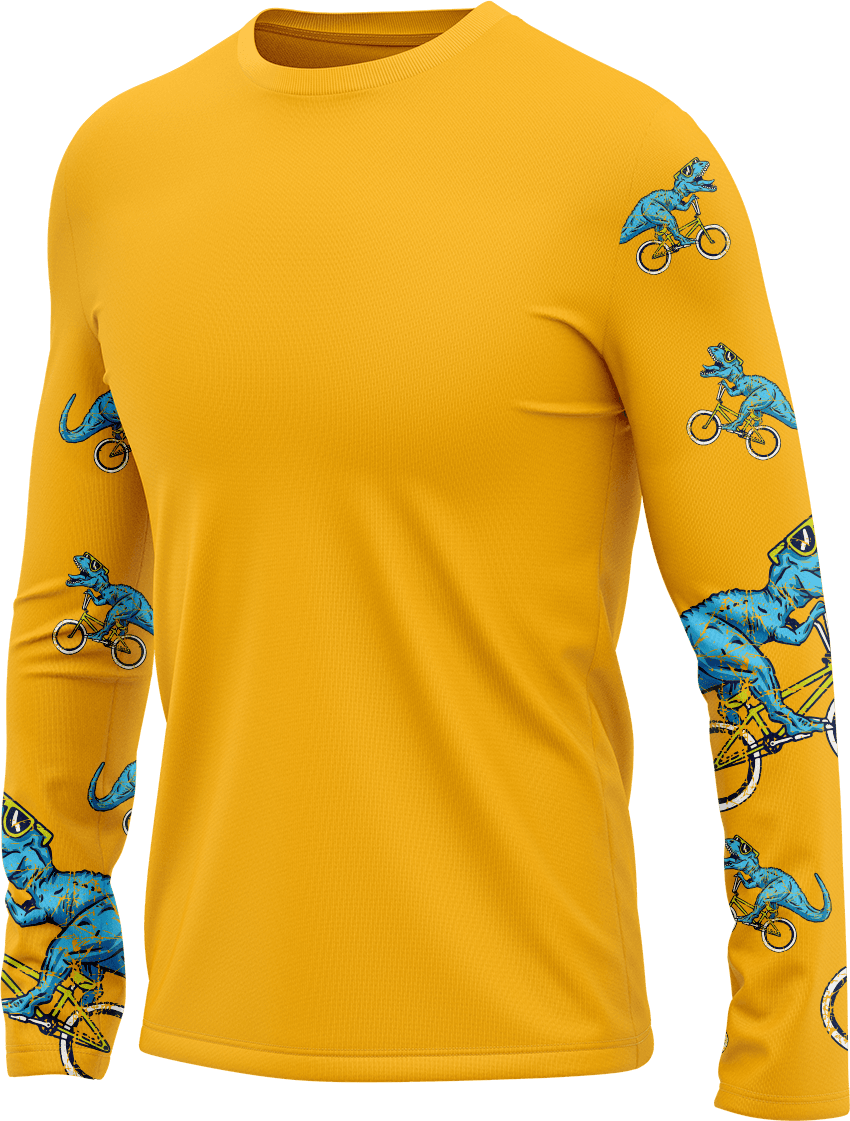 Rexy Dino Rash T-Shirt Long Sleeve - fungear.com.au