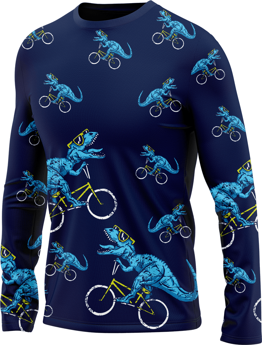 Rexy Dino Rash T-Shirt Long Sleeve - fungear.com.au