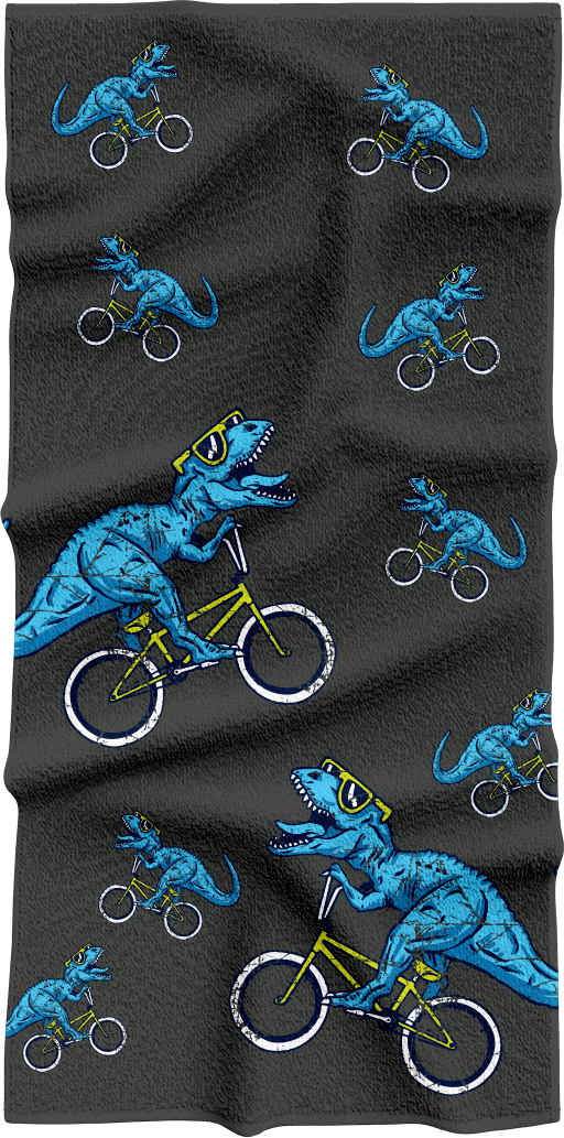 Rexy Dino Towels - fungear.com.au