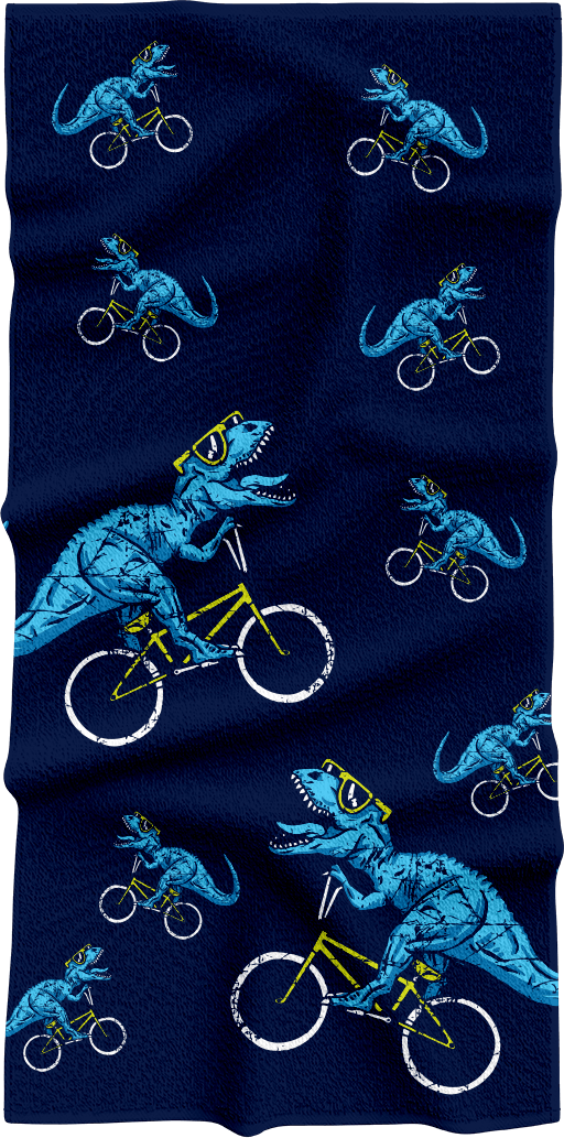 Rexy Dino Towels - fungear.com.au