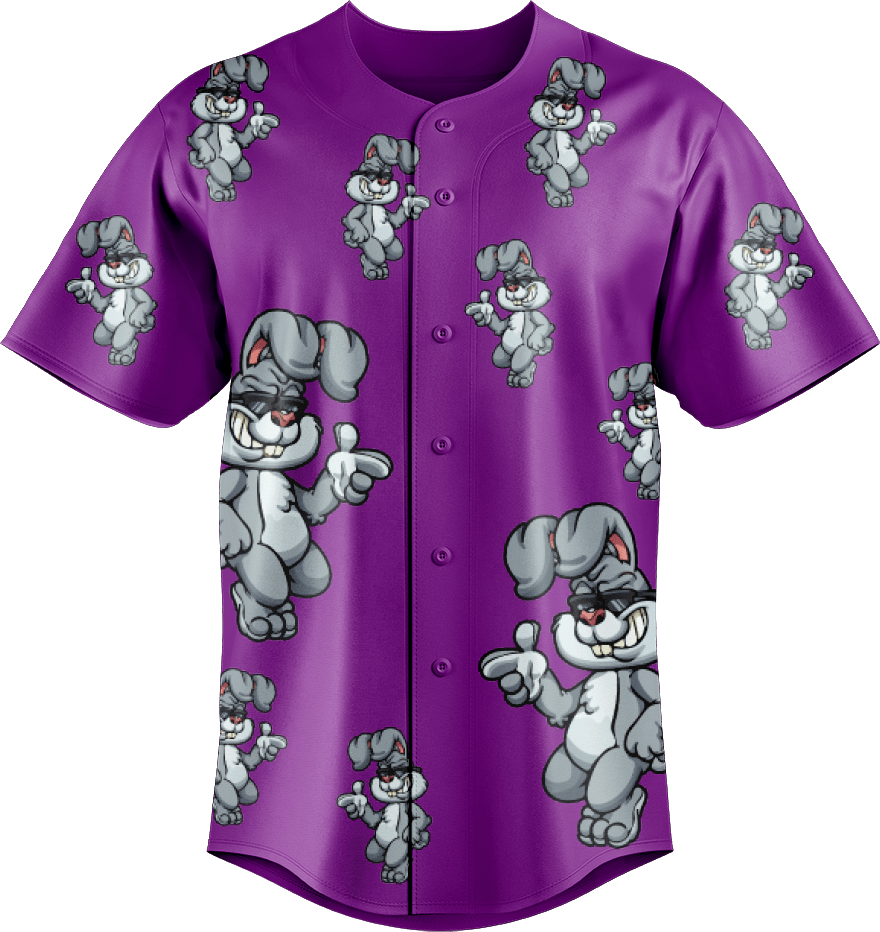 Rogue Rabbit Baseball Jerseys - fungear.com.au