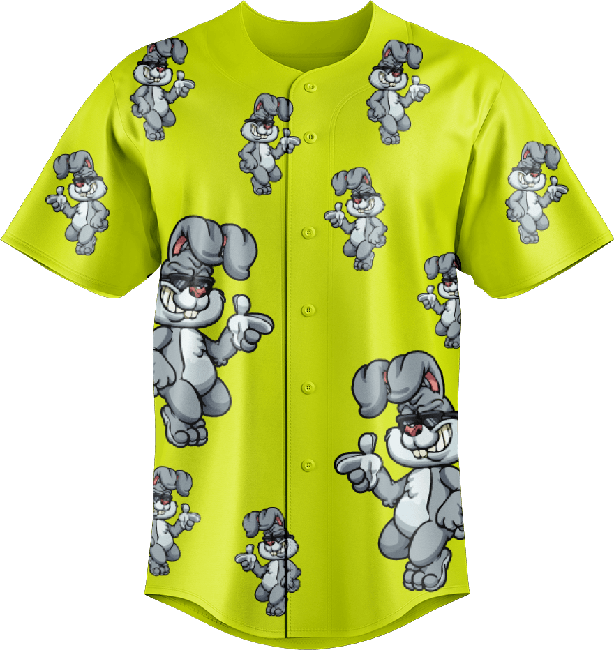 Rogue Rabbit Baseball Jerseys - fungear.com.au