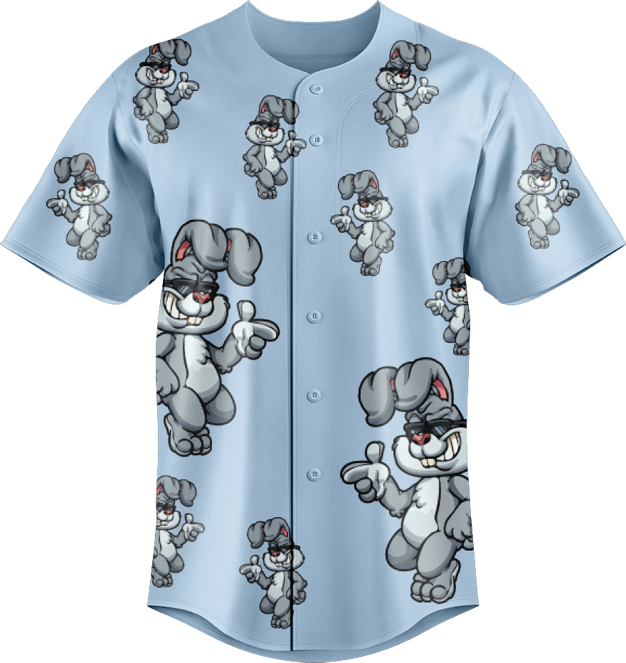 Rogue Rabbit Baseball Jerseys - fungear.com.au