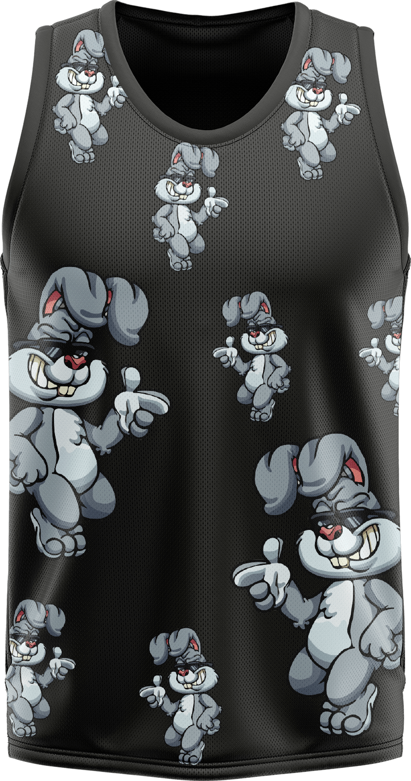 Rogue Rabbit Basketball Jersey - fungear.com.au
