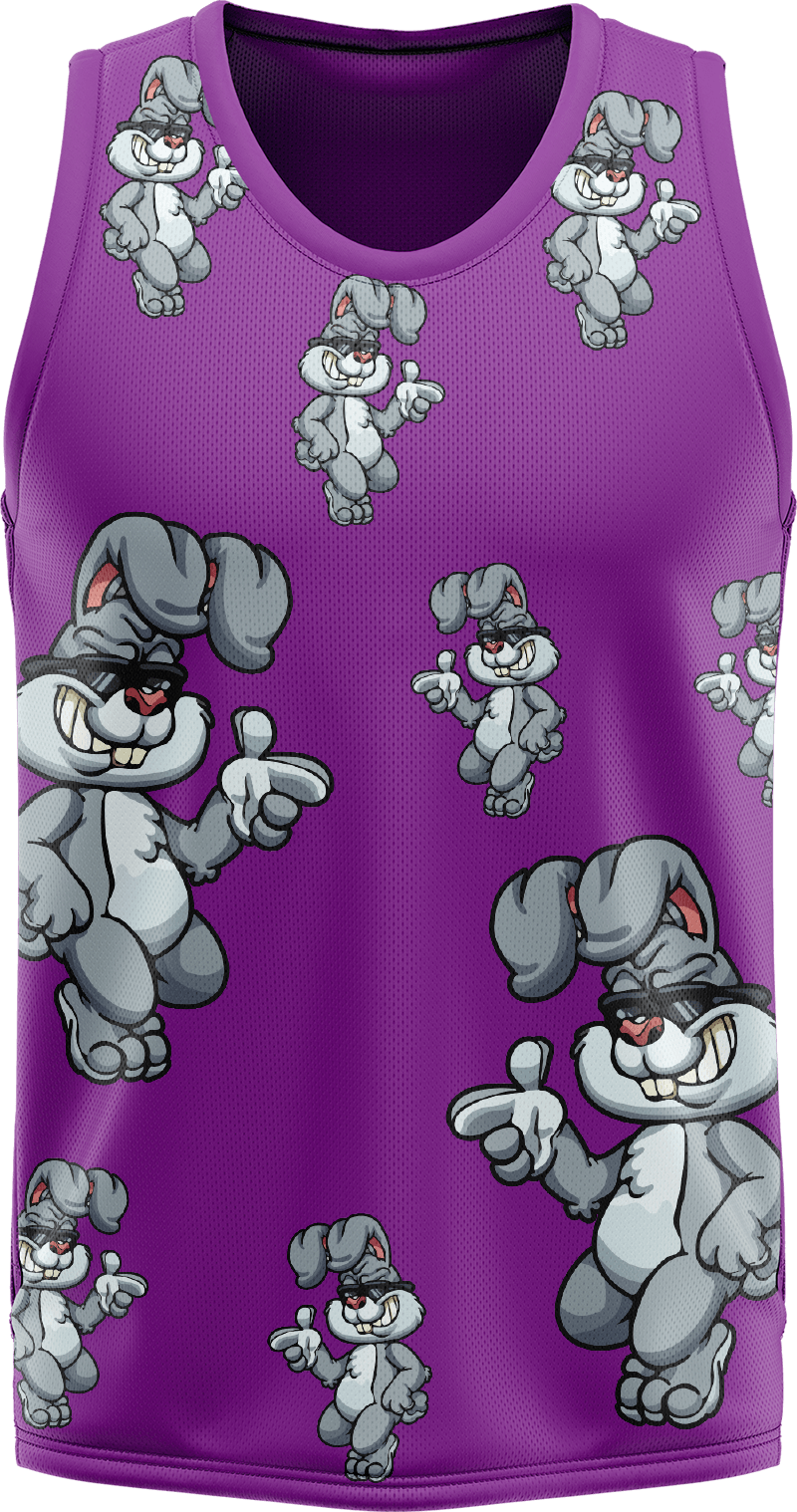 Rogue Rabbit Basketball Jersey - fungear.com.au