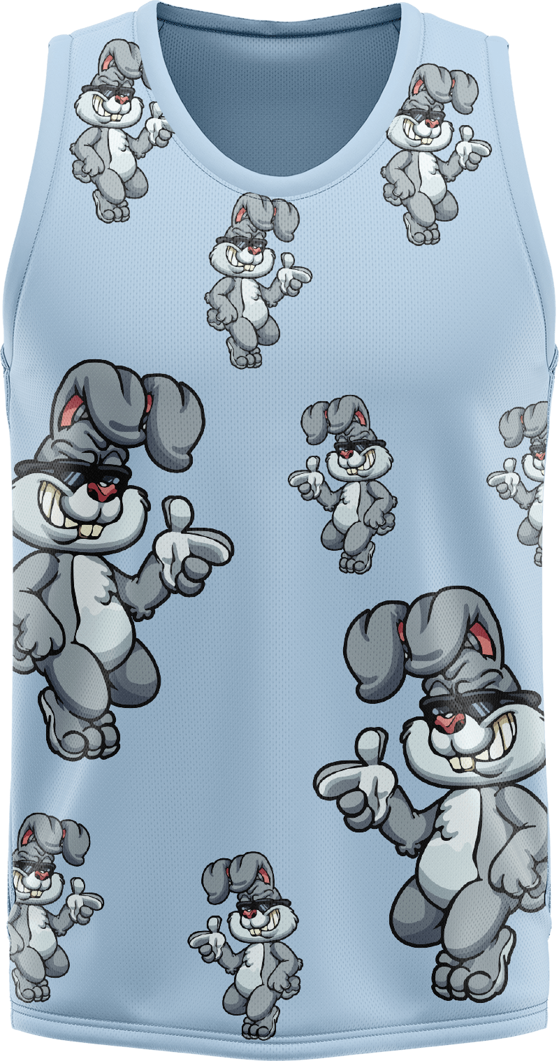 Rogue Rabbit Basketball Jersey - fungear.com.au
