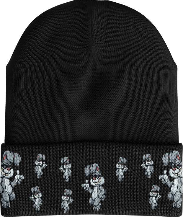 Rogue Rabbit Beanie - fungear.com.au