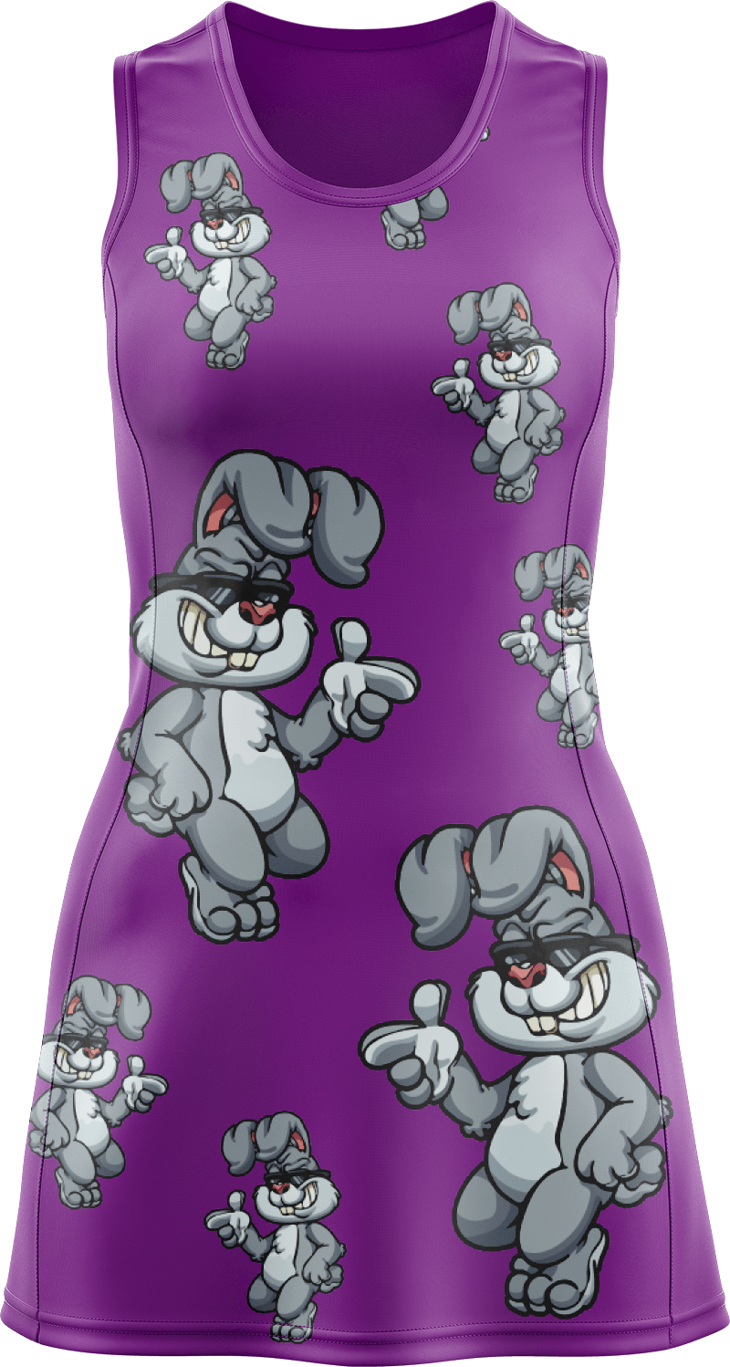 Rogue Rabbit Ladies Mini Dress - fungear.com.au