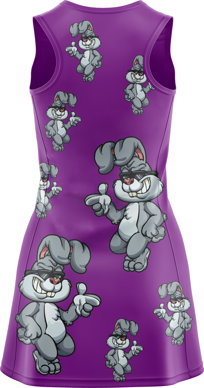 Rogue Rabbit Ladies Mini Dress - fungear.com.au