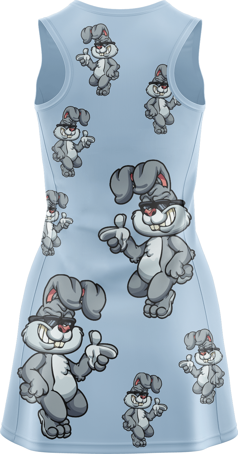 Rogue Rabbit Ladies Mini Dress - fungear.com.au