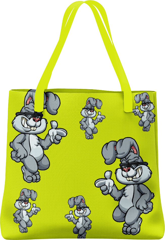 Rogue Rabbit Tote Bag - fungear.com.au