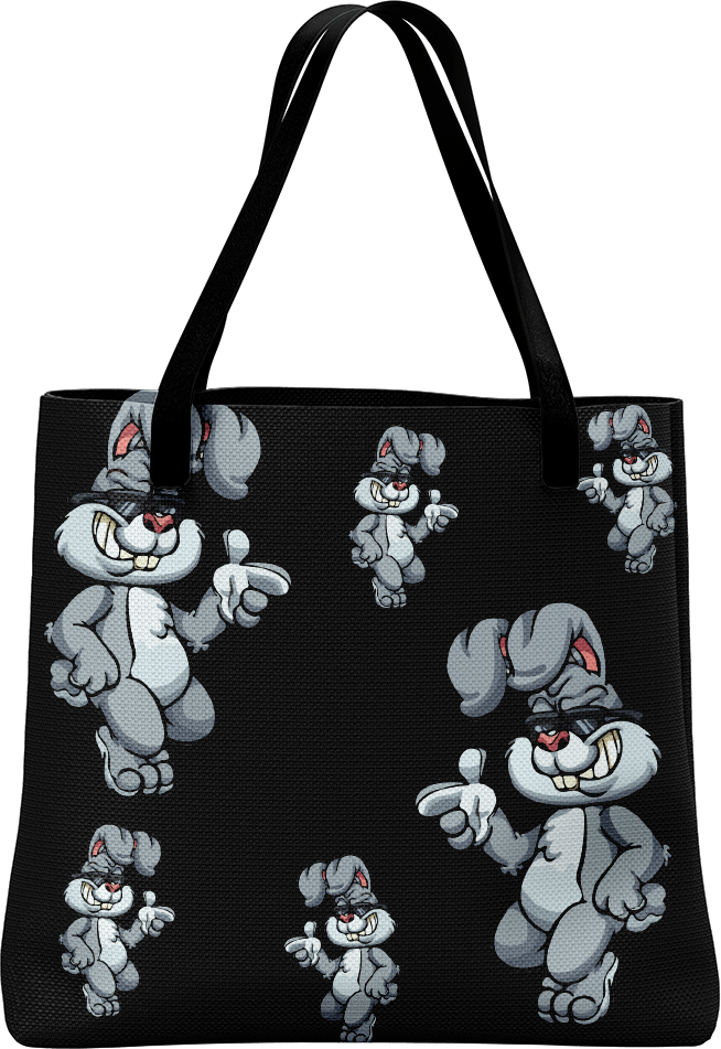 Rogue Rabbit Tote Bag - fungear.com.au