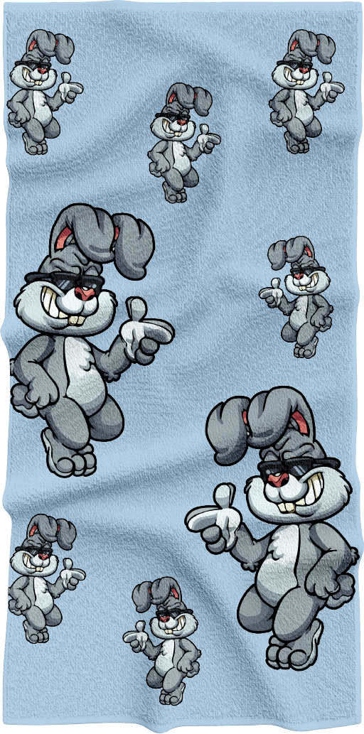 Rogue Rabbit Towels - fungear.com.au