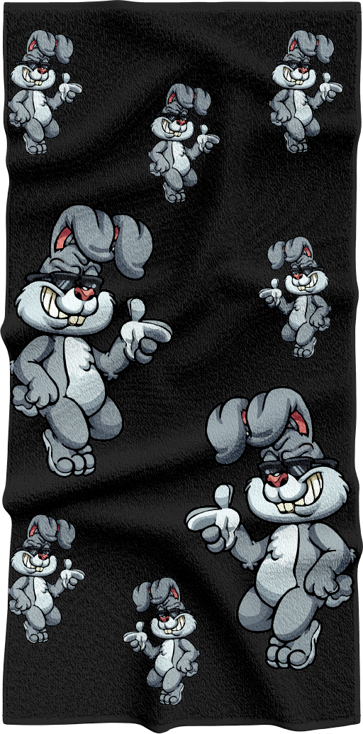 Rogue Rabbit Towels - fungear.com.au
