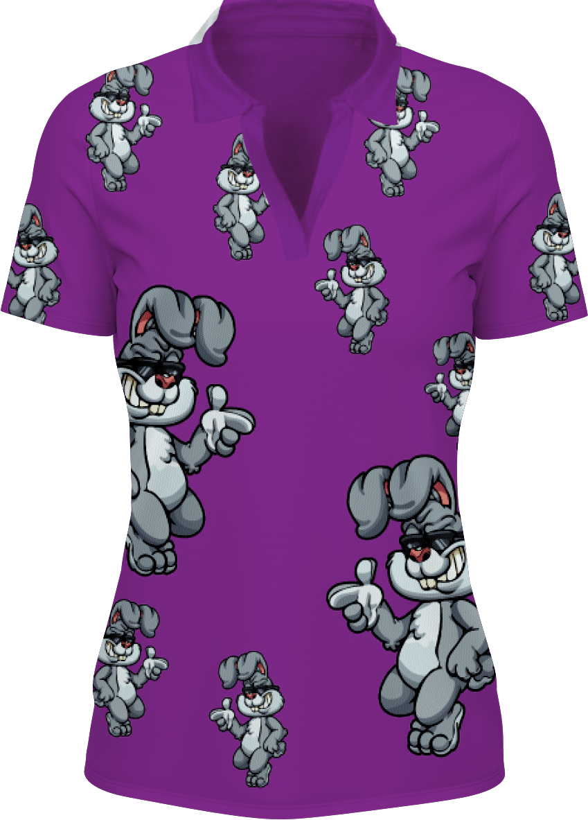 Rogue Rabbit Women's Polo - fungear.com.au