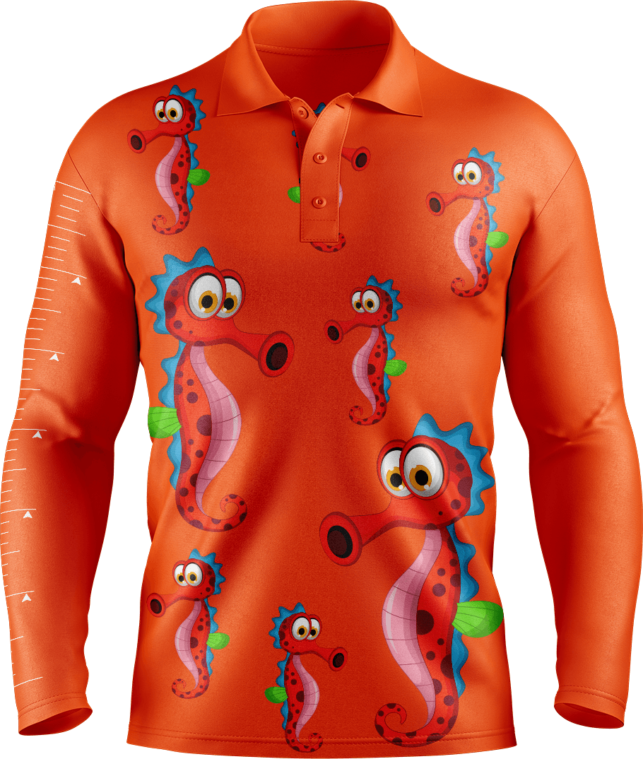 Sassy Seahorse Fishing Shirts - fungear.com.au