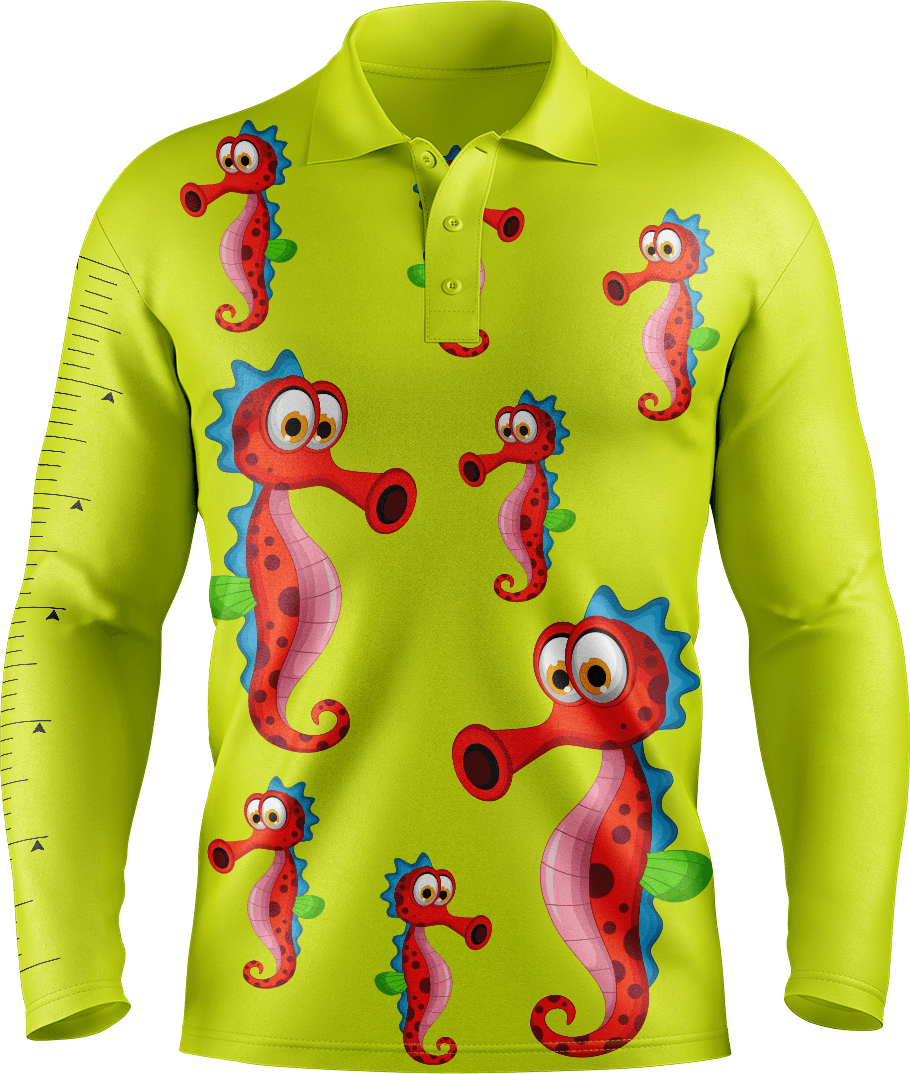 Sassy Seahorse Fishing Shirts - fungear.com.au