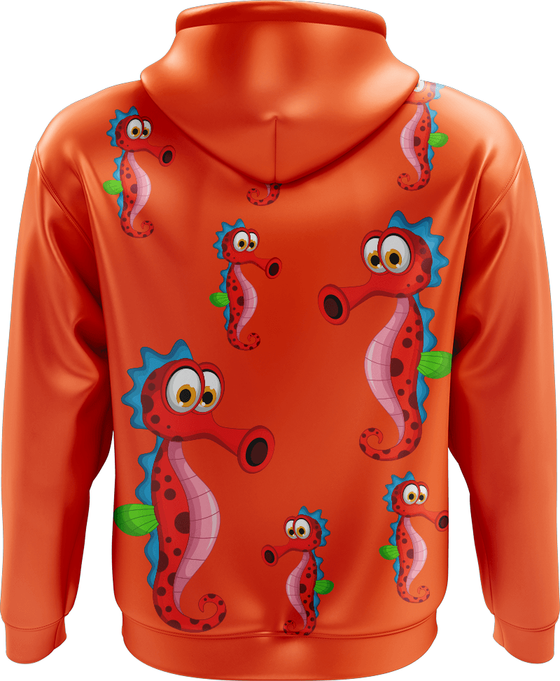 Sassy Seahorse Full Zip Hoodies Jacket - fungear.com.au