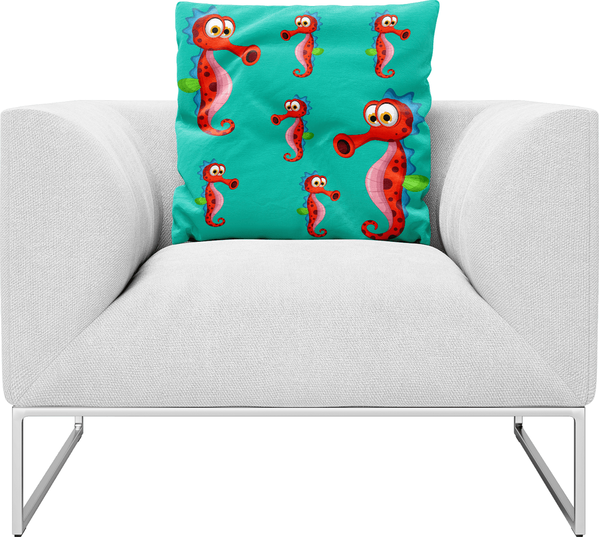 Sassy Seahorse Pillows Cushions