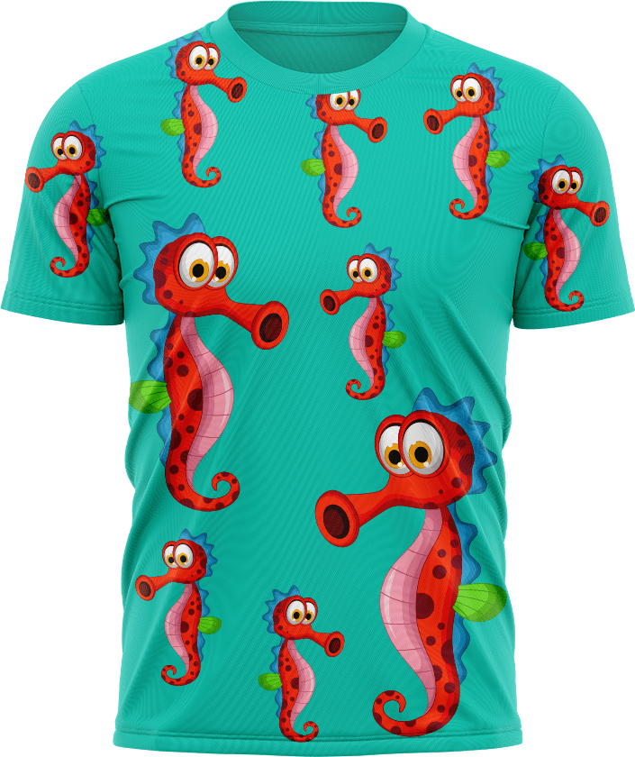 Sassy Seahorse T shirts - fungear.com.au