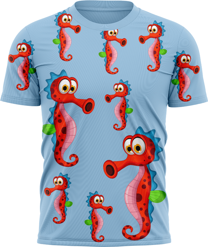 Sassy Seahorse T shirts - fungear.com.au