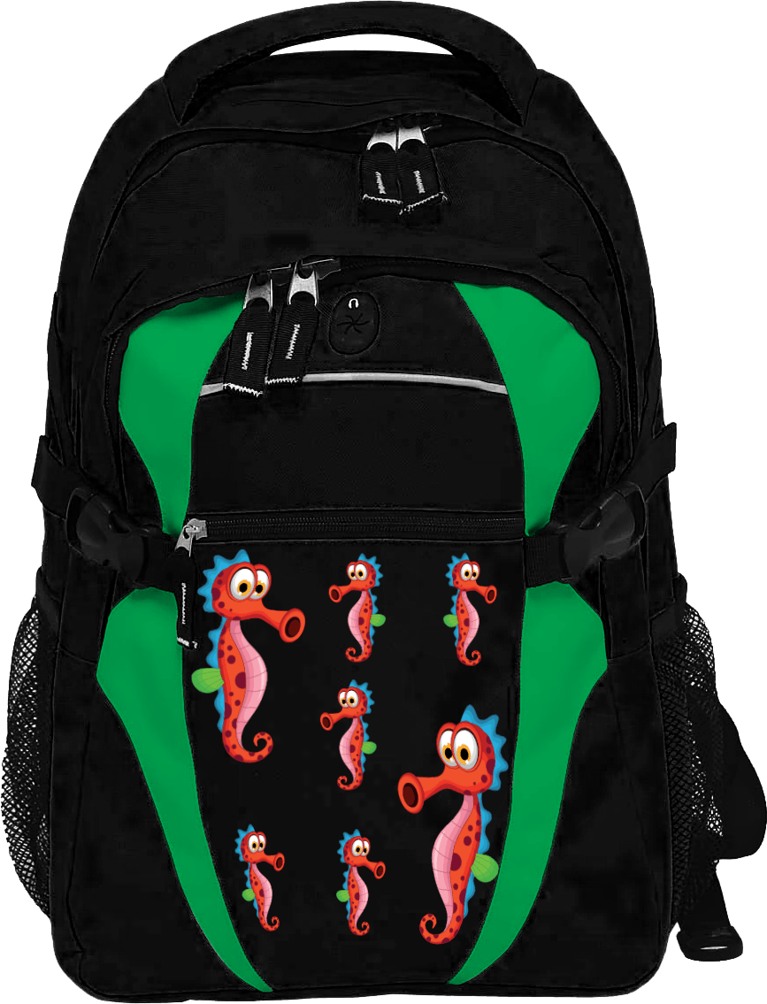 Sassy Seahorse Zenith Backpack Limited Edition - fungear.com.au
