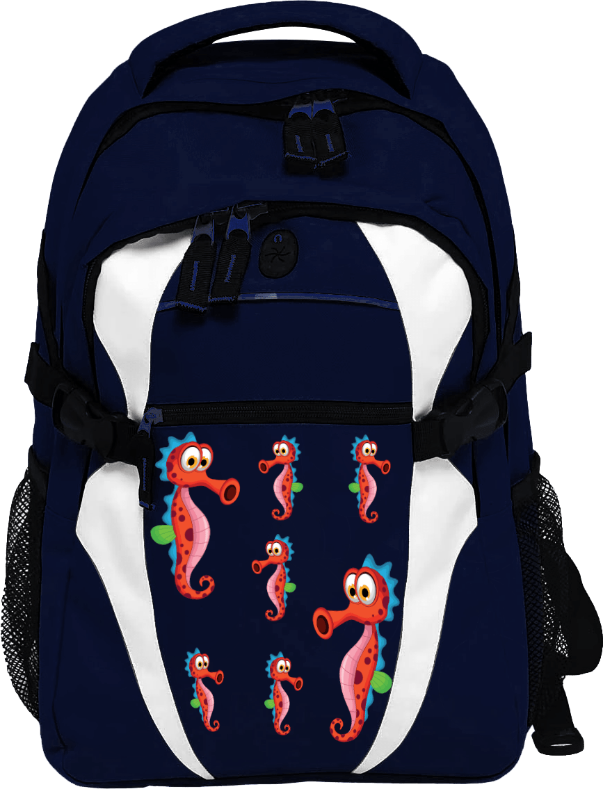 Sassy Seahorse Zenith Backpack Limited Edition - fungear.com.au