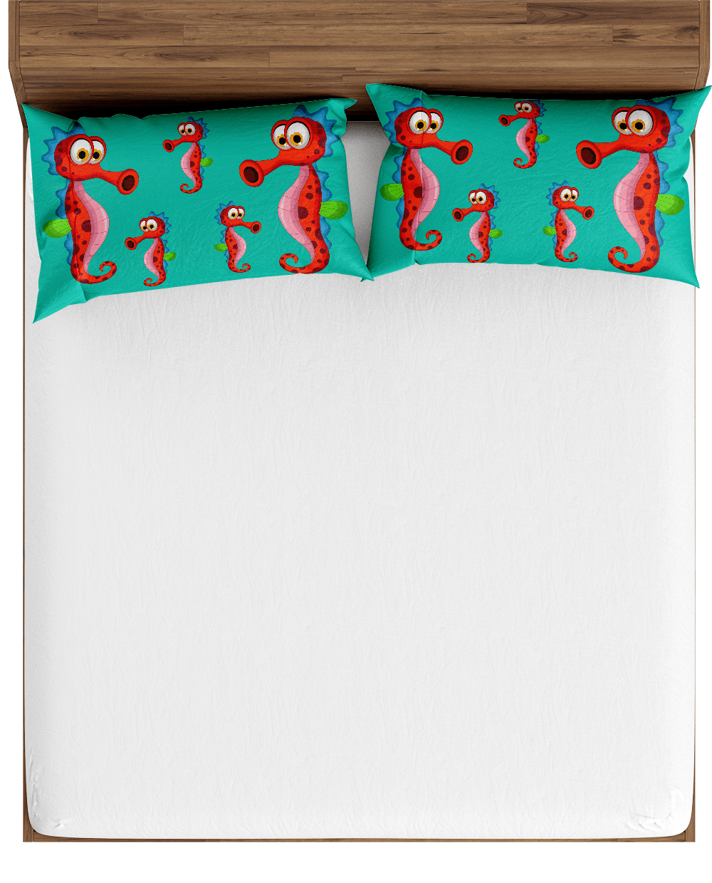 Sassy Seahorse Bed Pillows