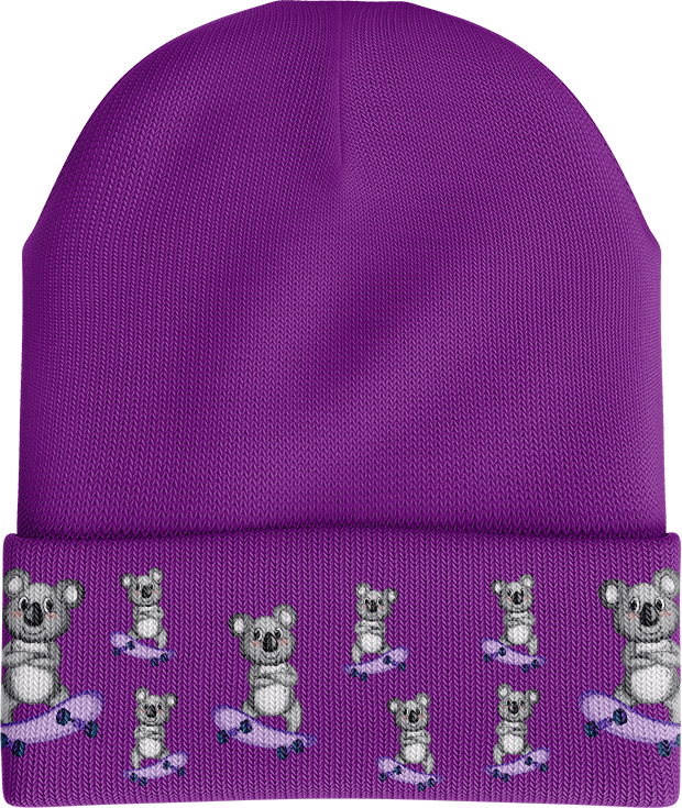 Skater Koala Beanie - fungear.com.au