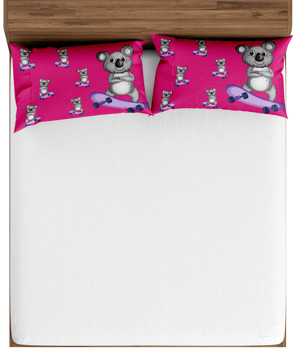 Skater Koala Bed Pillows - fungear.com.au