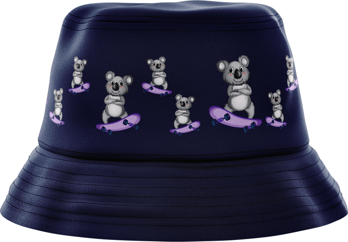 Skater Koala Bucket Hats - fungear.com.au