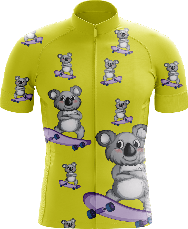 Skater Koala Cycling Jerseys - fungear.com.au