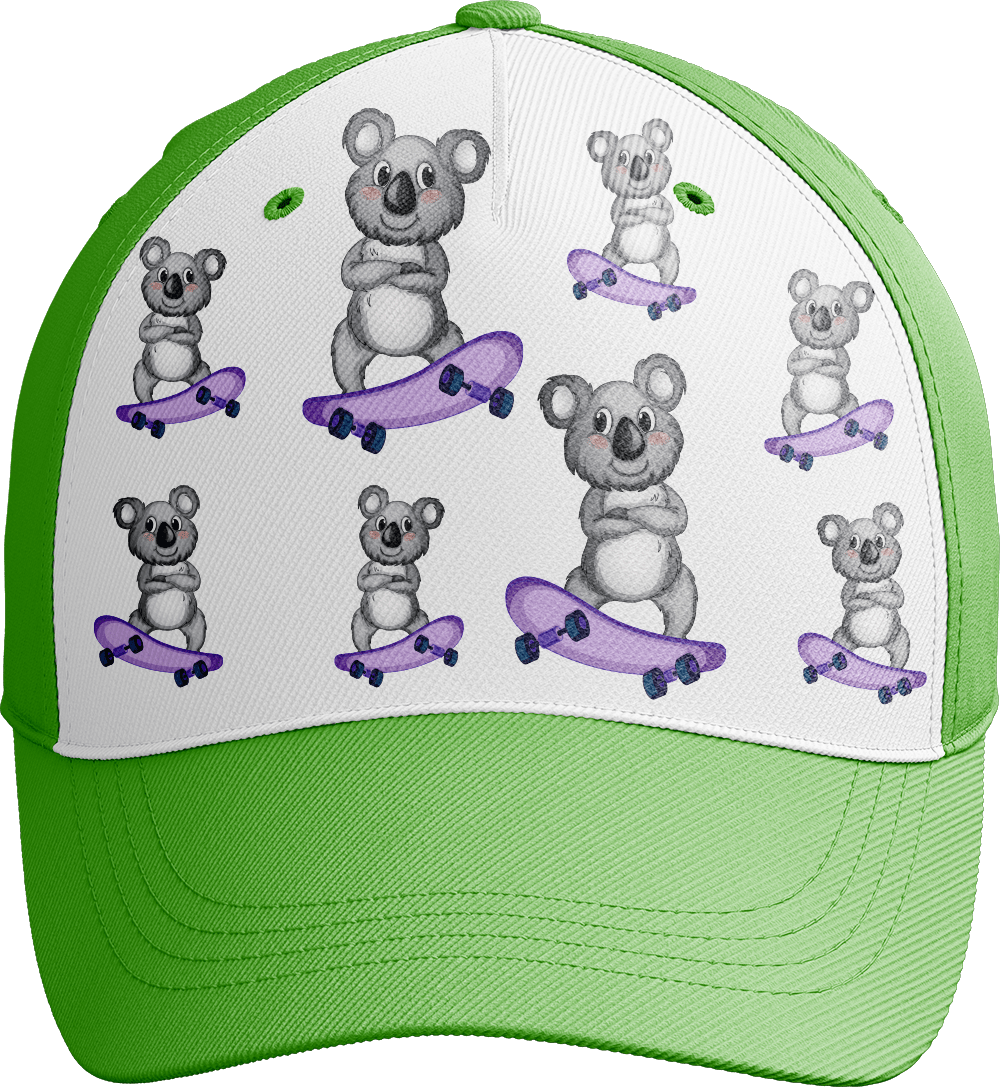 Skater Koala Trucker Cap - fungear.com.au