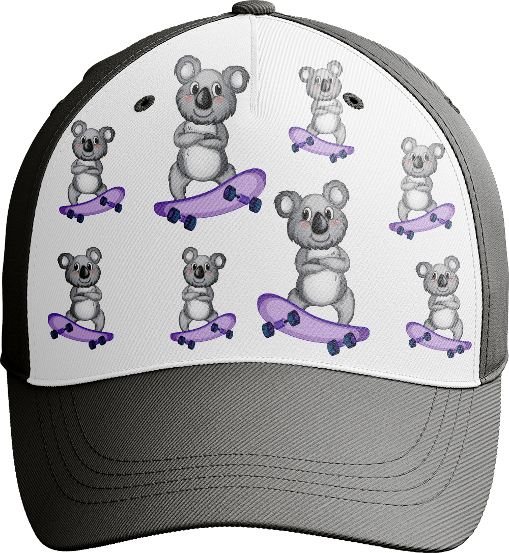 Skater Koala Trucker Cap - fungear.com.au