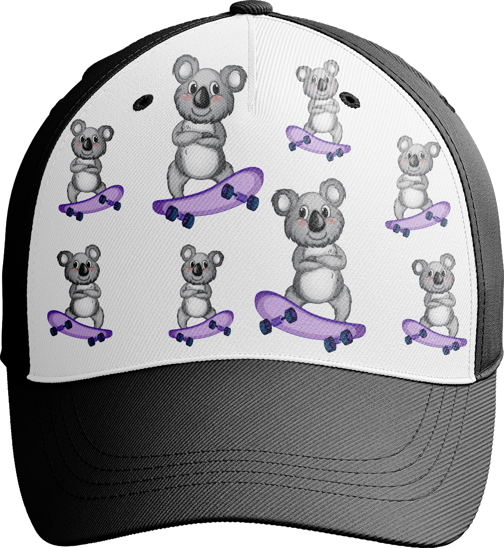 Skater Koala Trucker Cap - fungear.com.au