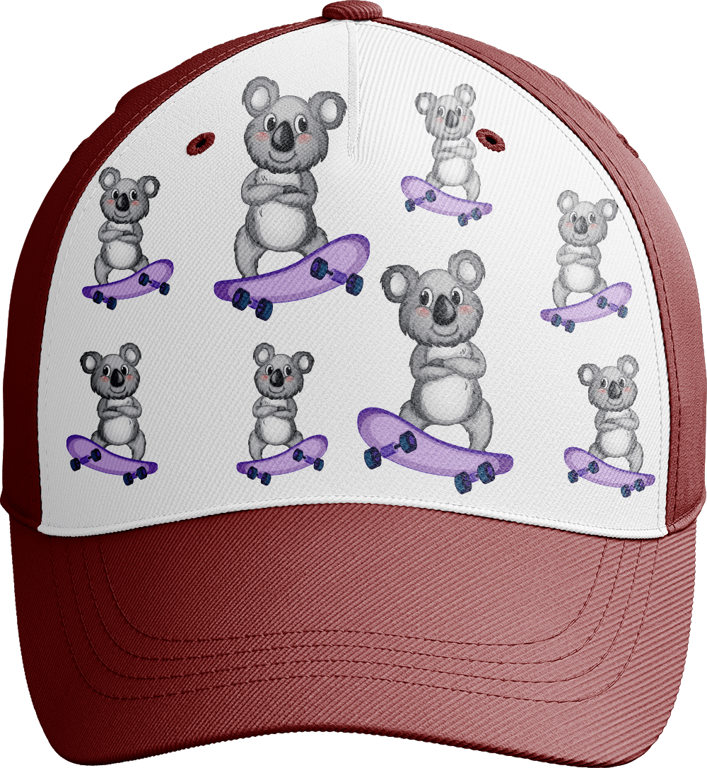 Skater Koala Trucker Cap - fungear.com.au