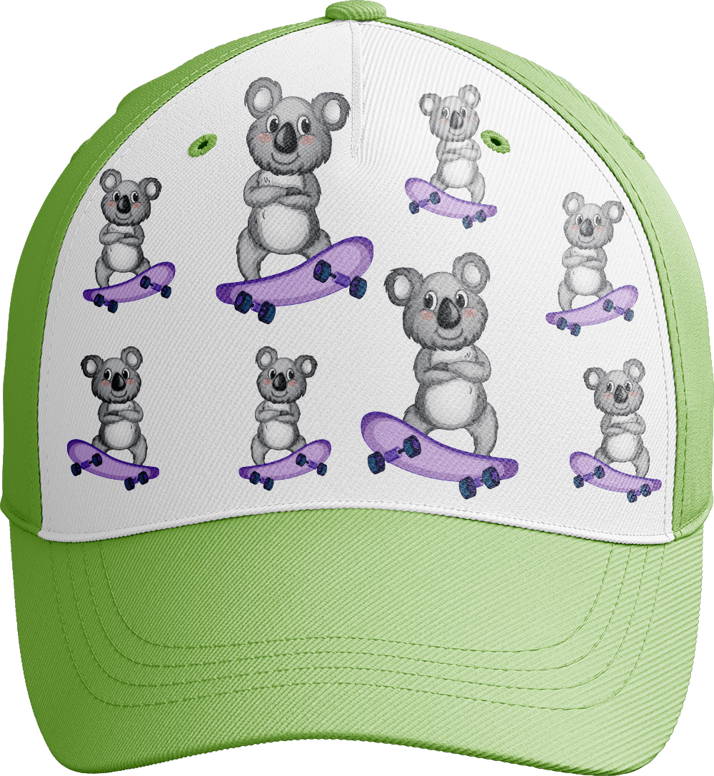 Skater Koala Trucker Cap - fungear.com.au