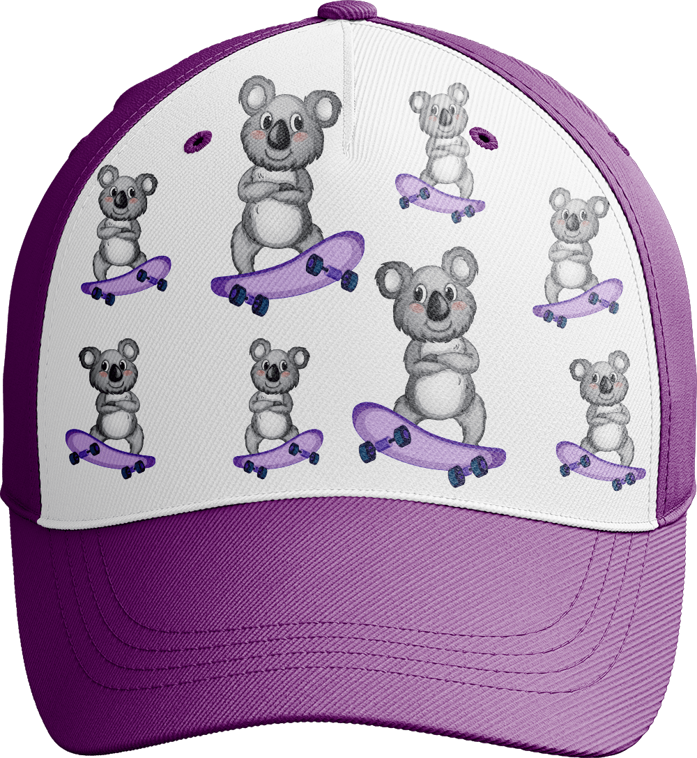 Skater Koala Trucker Cap - fungear.com.au
