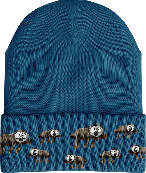 Snoozy Sloth Beanie - fungear.com.au