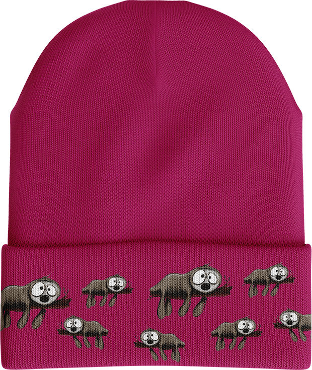 Snoozy Sloth Beanie - fungear.com.au