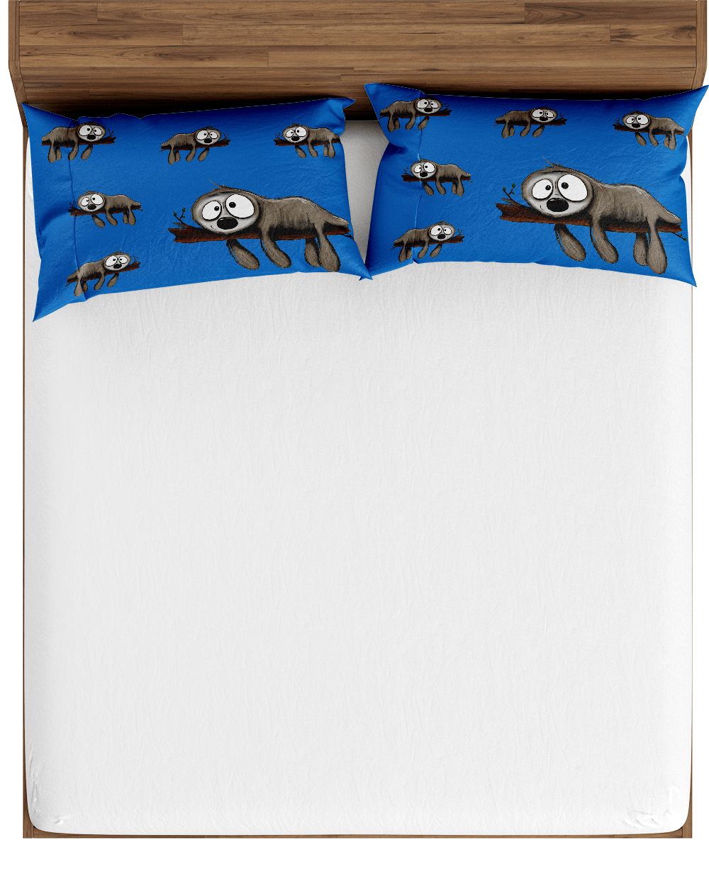 Snoozy Sloth Bed Pillows - fungear.com.au