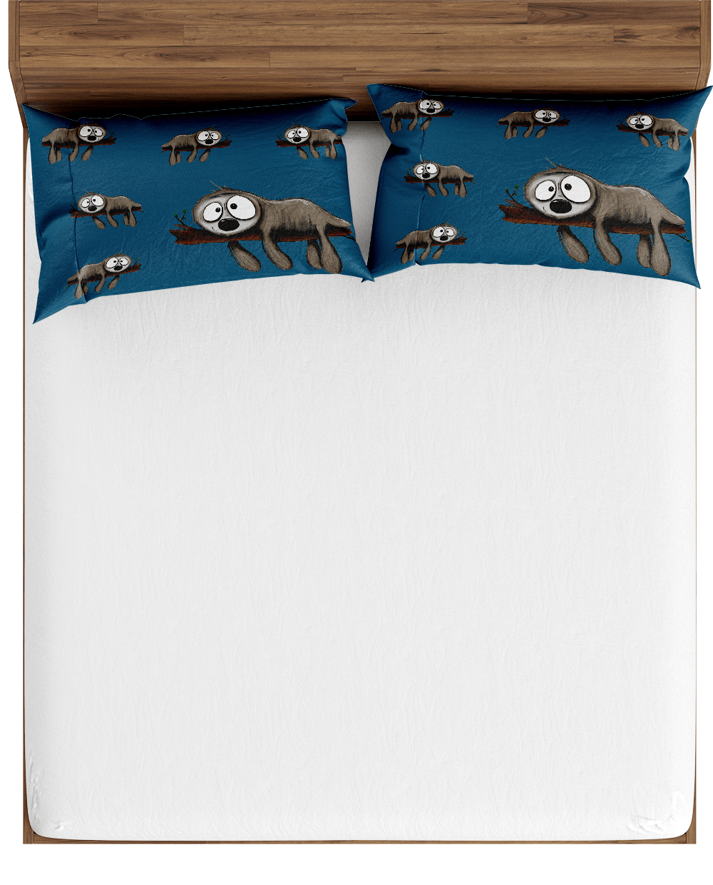 Snoozy Sloth Bed Pillows - fungear.com.au