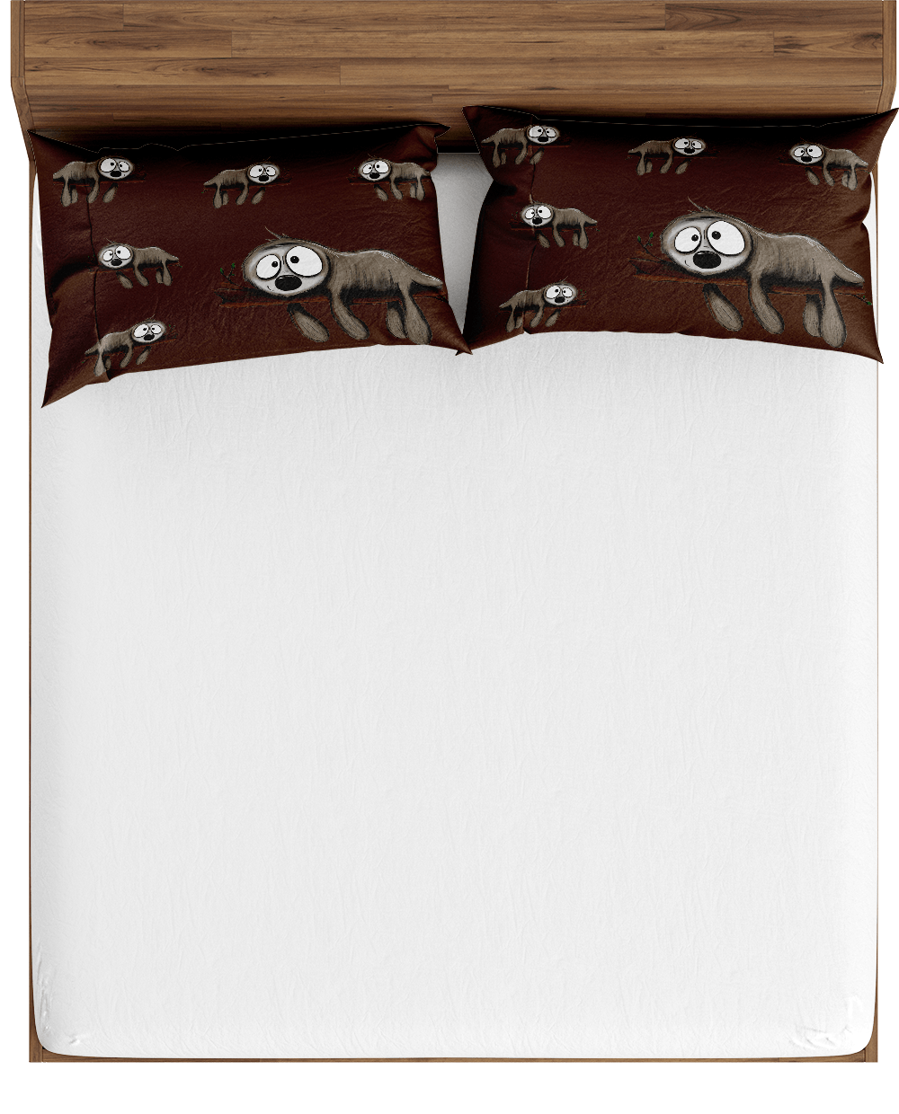 Snoozy Sloth Bed Pillows - fungear.com.au