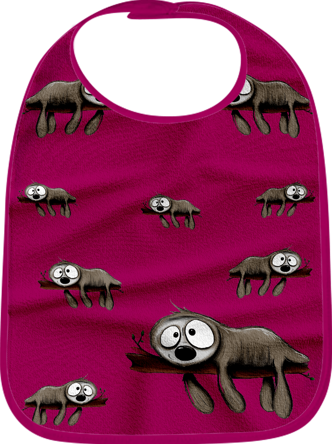 Snoozy Sloth Bibs - fungear.com.au