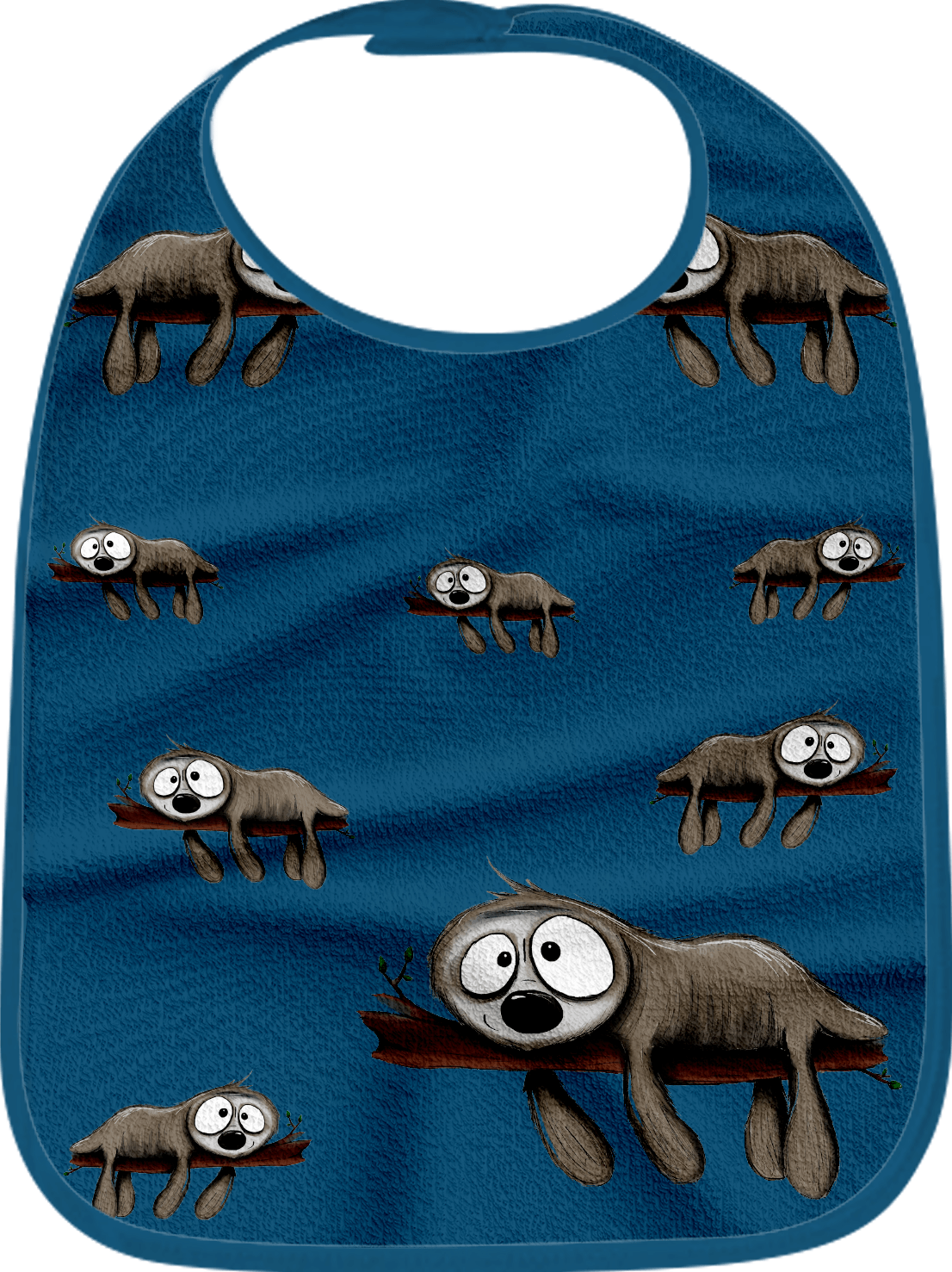 Snoozy Sloth Bibs - fungear.com.au