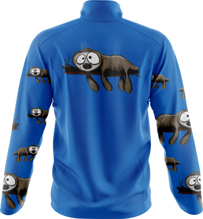 Snoozy Sloth Full Zip Track Jacket - fungear.com.au