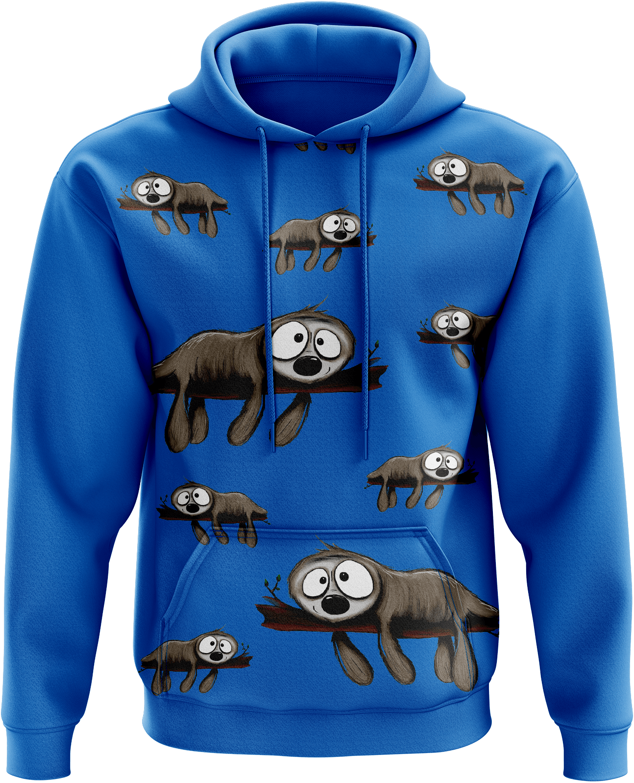 Snoozy Sloth Hoodies - fungear.com.au
