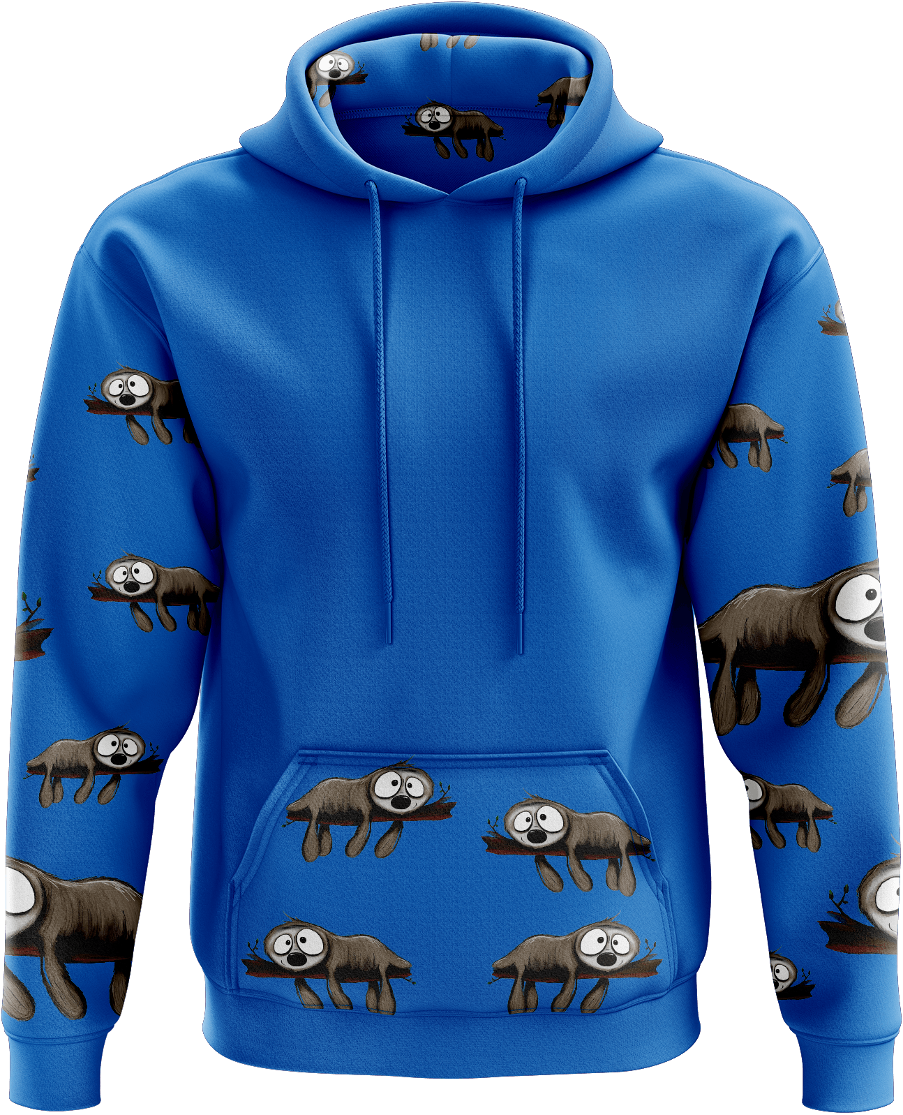 Snoozy Sloth Hoodies - fungear.com.au