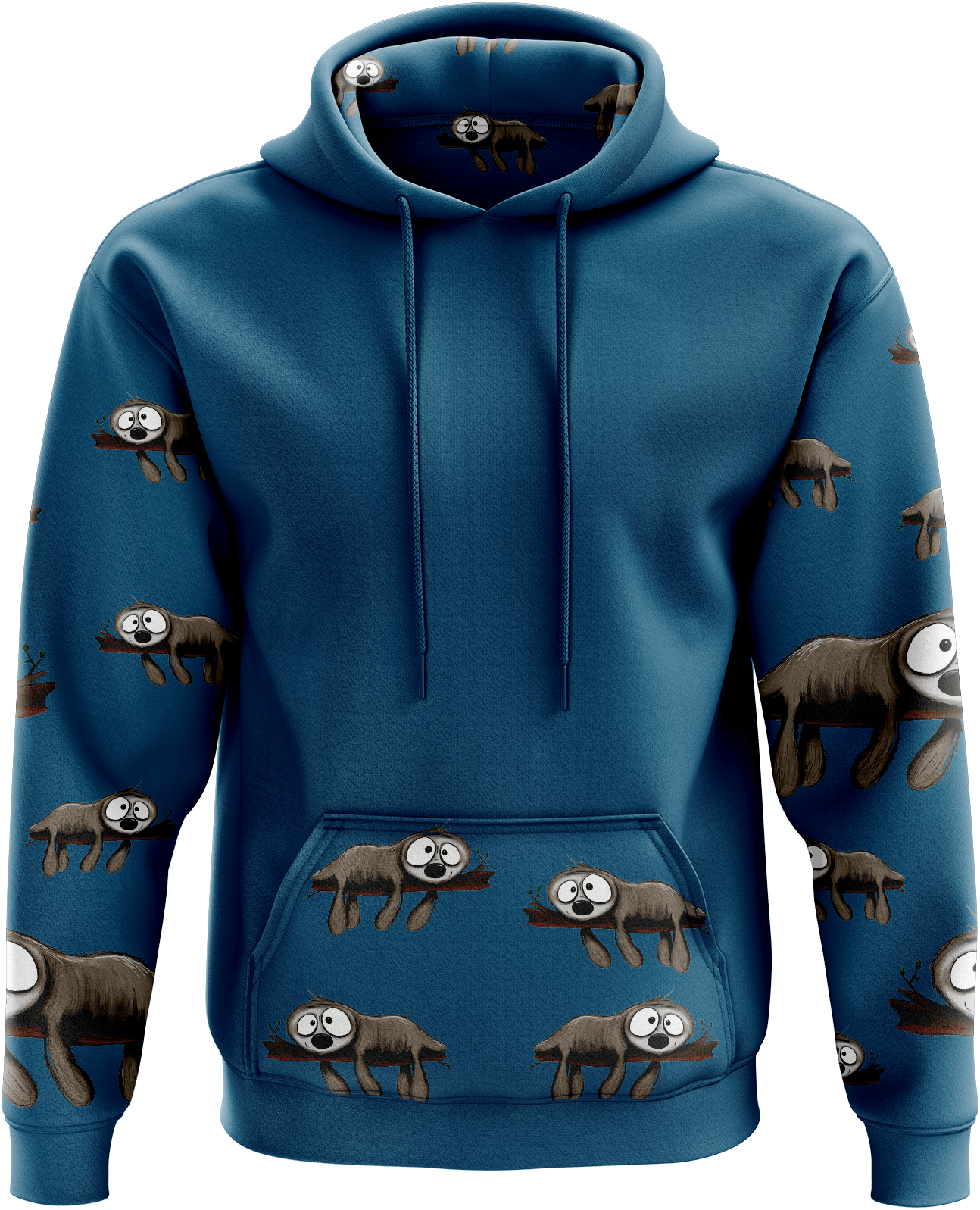 Snoozy Sloth Hoodies - fungear.com.au