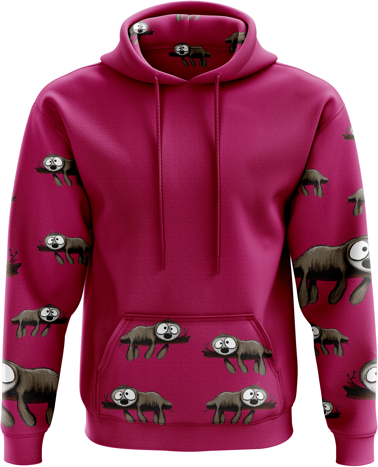 Snoozy Sloth Hoodies - fungear.com.au